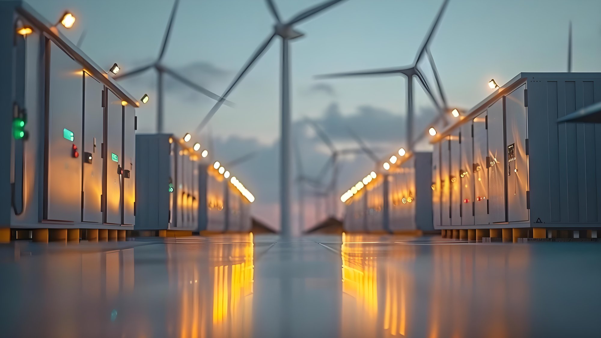 energy storage containers wind turbines